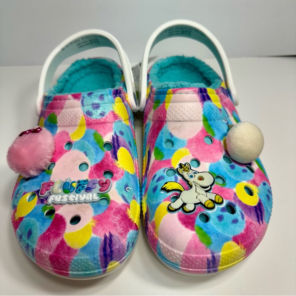NWT. Crocs Disney Pixar Fuzzy Fun Clogs by Crocs size M8/W10 unisex